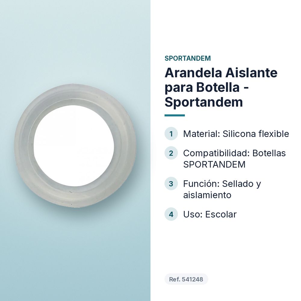 ARANDELA AISLANTE PARA BOTELLA - SPORTANDEM - características principales