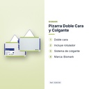 PIZARRA DOBLE CARA Y COLGANTE - características principales