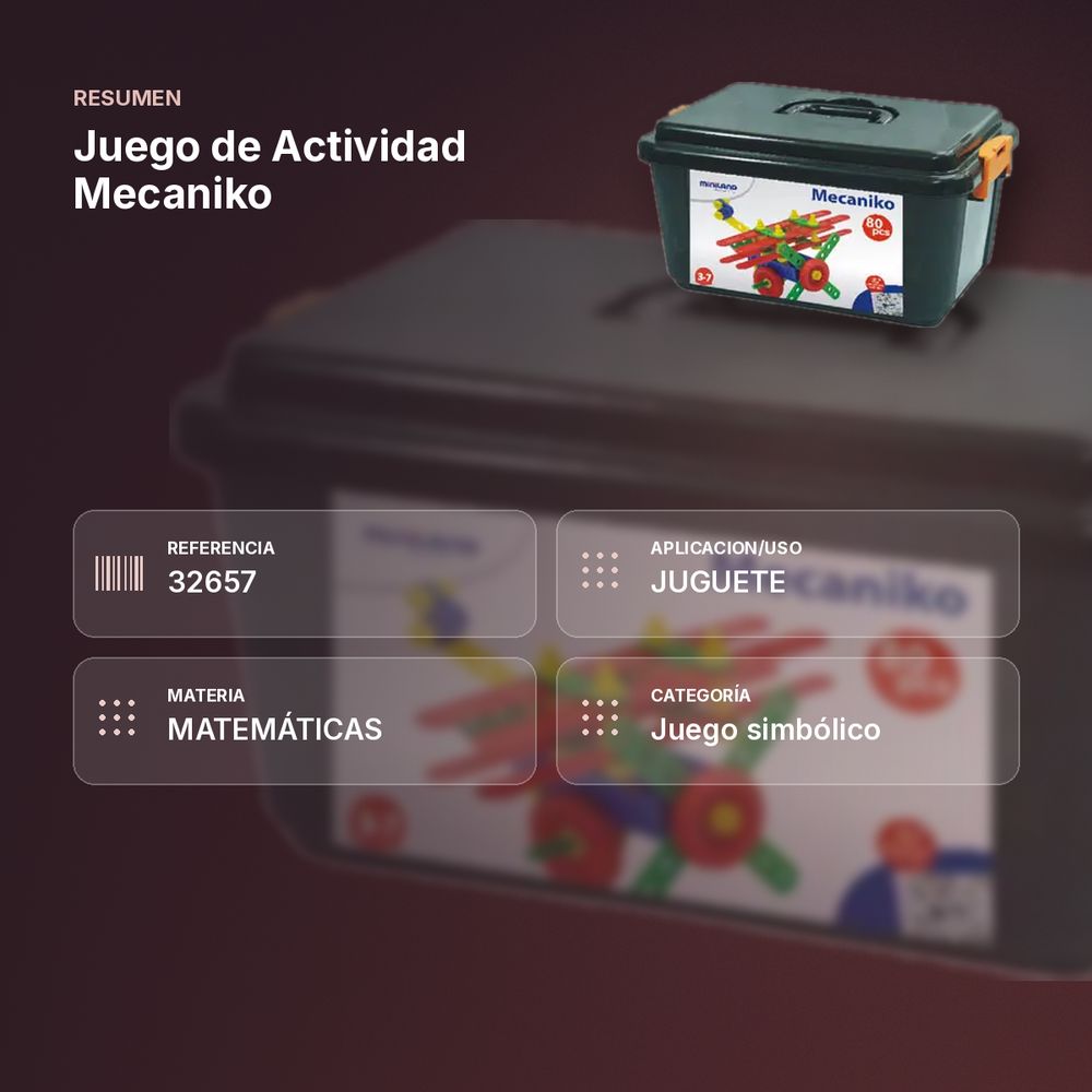 JUEGO DE ACTIVIDAD MECANIKO  - resumen de atributos