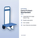 CARRO F3 AZUL - SPORTANDEM - características principales