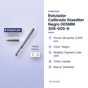 ROTULADOR CALIBRADO STAEDTLER NEGRO 005MM 308-005-9  - características principales