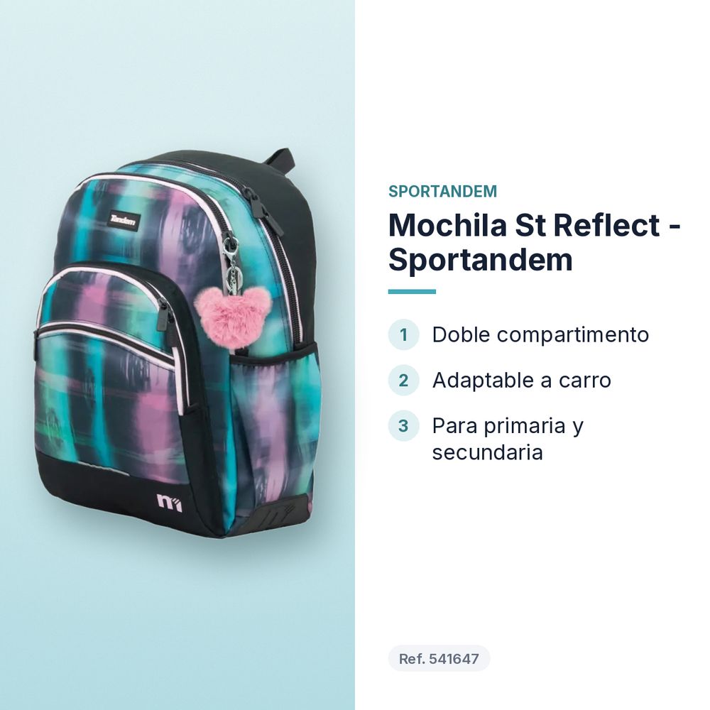 MOCHILA ST REFLECT - SPORTANDEM - características principales
