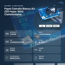 PAPEL CLAIRALFA BLANCO A3 250 HOJAS 160G CLAIREFONTAINE - resumen de atributos
