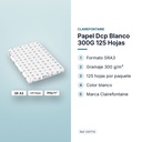PAPEL DCP BLANCO 300G 125 HOJAS - características principales