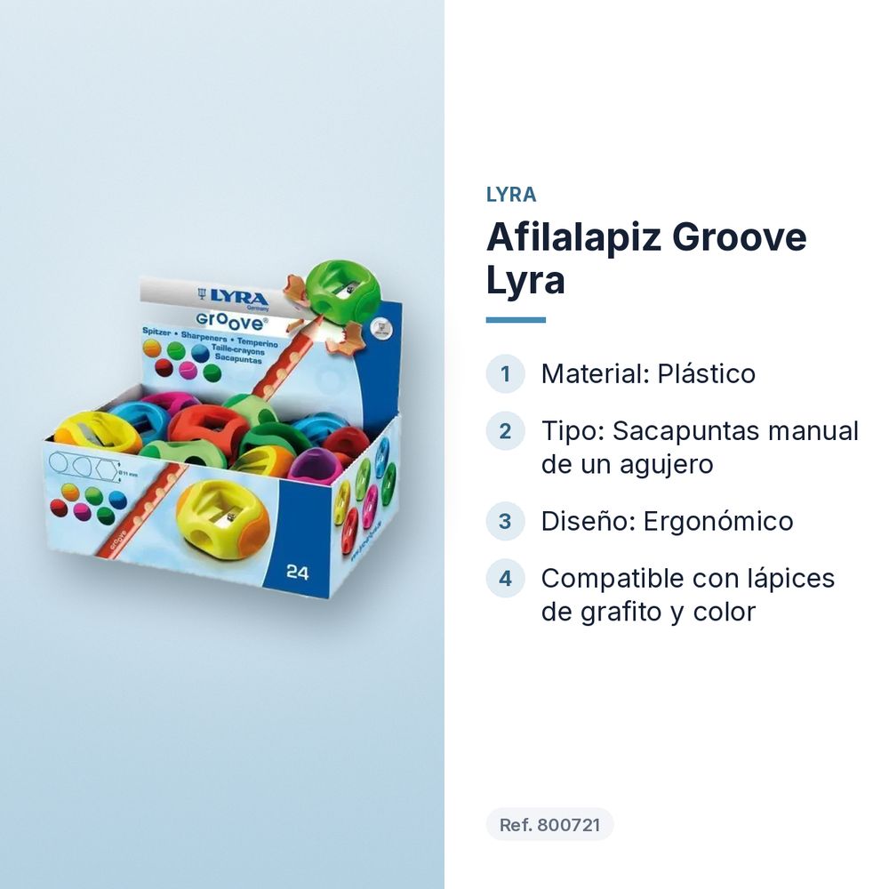 AFILALAPIZ GROOVE LYRA - características principales