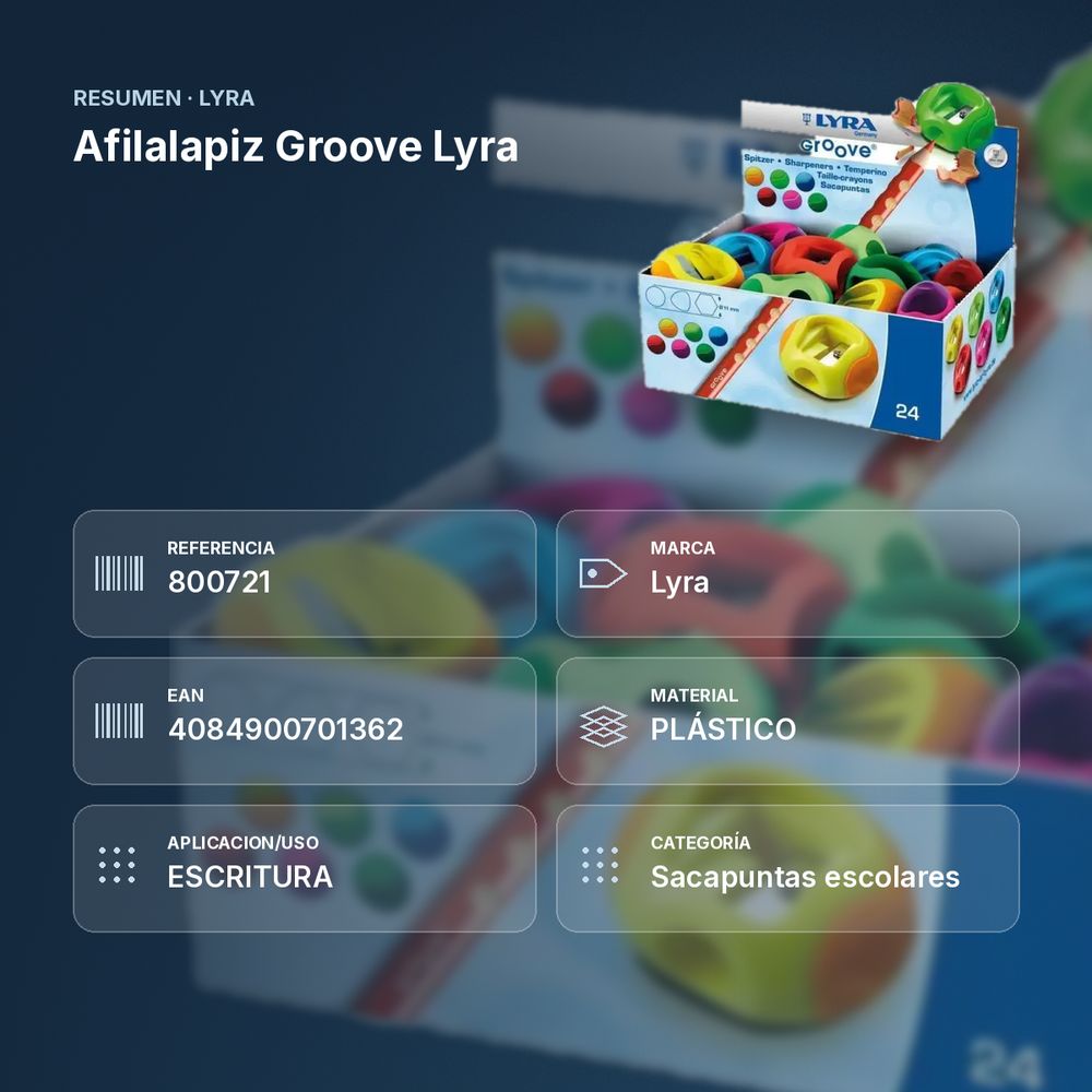 AFILALAPIZ GROOVE LYRA - resumen de atributos