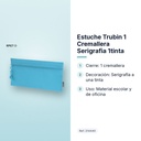 ESTUCHE TRUBIN 1 CREMALLERA SERIGRAFIA 1TINTA - características principales