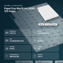 PAPEL DCP MARFIL A4 250G 125 HOJAS  - resumen de atributos