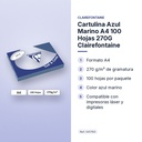 CARTULINA AZUL MARINO A4 100 HOJAS 270G CLAIREFONTAINE - características principales