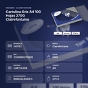 CARTULINA GRIS A4 100 HOJAS 270G CLAIREFONTAINE - resumen de atributos
