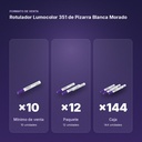 ROTULADOR LUMOCOLOR 351 DE PIZARRA BLANCA MORADO - formato de venta: paquete de 12, caja de 144