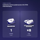 CUBIERTAS DE ENCUADERNACION A4 270G CLAIREFONTAINE - formato de venta: caja de 8
