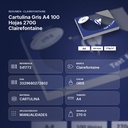 CARTULINA GRIS A4 100 HOJAS 270G CLAIREFONTAINE - resumen de atributos