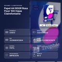PAPEL A4 80GR ROSA FLUOR 100 HOJAS CLAIREFONTAINE - resumen de atributos