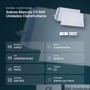 SOBRES BLANCOS C5 500 UNIDADES CLAIREFONTAINE - resumen de atributos
