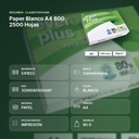 PAPER BLANCO A4 80G 2500 HOJAS - resumen de atributos