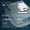 PAPEL BLANCO A4 90G 500 HOJAS - resumen de atributos