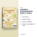 CUADERNO ENTRETENIMIENTO RUBIO 4-5AÑOS  - características principales