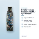 BOTELLA TERMICA FREEDOM 750ML - SPORTANDEM - características principales
