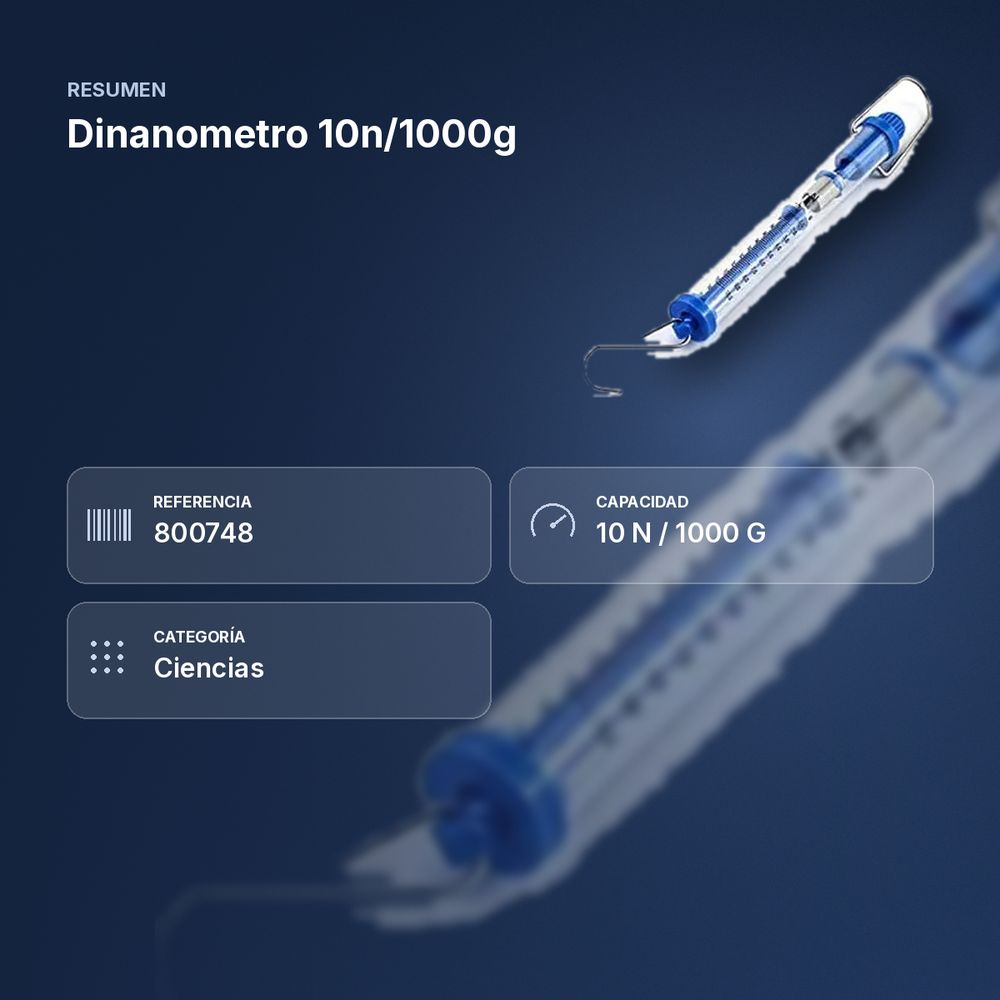 DINANOMETRO 10N/1000G - resumen de atributos