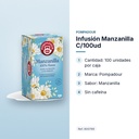 INFUSIÓN MANZANILLA C/100UD - características principales