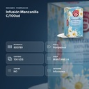 INFUSIÓN MANZANILLA C/100UD - resumen de atributos