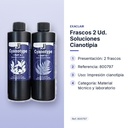 FRASCOS 2 UD. SOLUCIONES CIANOTIPIA - características principales