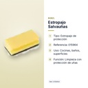 ESTROPAJO SALVAUÑAS  - características principales