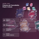 PULSERA DE CASCABELES PACK 2-22CM - resumen de atributos