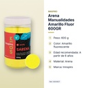 ARENA MANUALIDADES AMARILLO FLUOR 600GR           - características principales