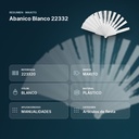 ABANICO BLANCO 22332  - resumen de atributos