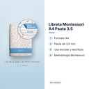 LIBRETA MONTESSORI A4 PAUTA 3.5 - características principales