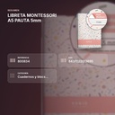 LIBRETA MONTESSORI A5 PAUTA 5mm  - resumen de atributos