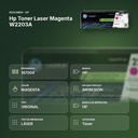 HP TONER LASER MAGENTA W2203A - resumen de atributos