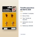 TORNILLO PARA ARCO DE SIERRA 2UD - características principales