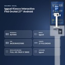 IGGUAL KIOSCO INTERACTIVO FHD ORCHID 27" ANDROID - resumen de atributos