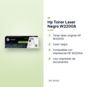 HP TONER LASER NEGRO W2200A  - características principales