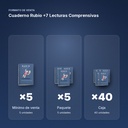 CUADERNO RUBIO +7 LECTURAS COMPRENSIVAS - formato de venta: paquete de 5, caja de 40
