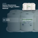 BOBINA SECAMANOS CELULOSA VIRGEN 150M 6 BOBINAS - resumen de atributos