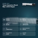 TONER GENERICO RICOH MPC-2003 NEGRO - resumen de atributos
