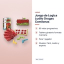 JUEGO DE LOGICA LUDILO ORUGAS COMILONAS - características principales