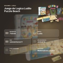 JUEGO DE LOGICA LUDILO PUZZLE BEACH  - resumen de atributos