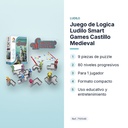 JUEGO DE LOGICA LUDILO SMART GAMES CASTILLO MEDIEVAL - características principales