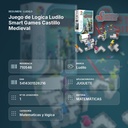 JUEGO DE LOGICA LUDILO SMART GAMES CASTILLO MEDIEVAL - resumen de atributos