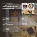 JUEGO DE CARTAS MERCURIO DECKTECTIVE: ROSAS DE SANGRE - resumen de atributos