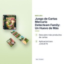 JUEGO DE CARTAS MERCURIO DETECTEAM FAMILY: UN HUEVO DE MÁS - características principales