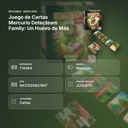 JUEGO DE CARTAS MERCURIO DETECTEAM FAMILY: UN HUEVO DE MÁS - resumen de atributos