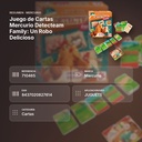 JUEGO DE CARTAS MERCURIO DETECTEAM FAMILY: UN ROBO DELICIOSO - resumen de atributos