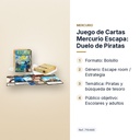 JUEGO DE CARTAS MERCURIO ESCAPA: DUELO DE PIRATAS - características principales