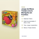 JUEGO DE MESA TRANJIS LINA LA MARIQUITA SIN PUNTITOS - características principales